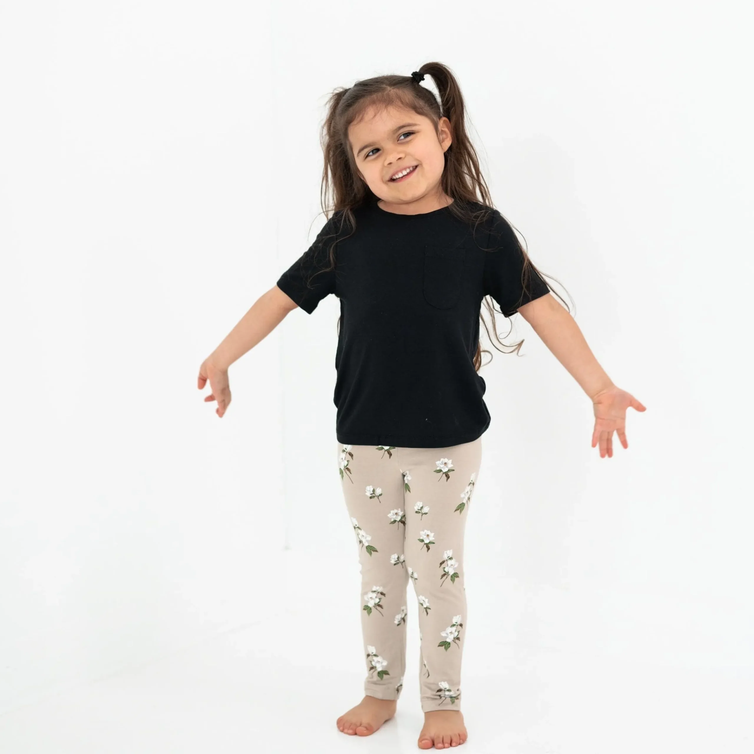 Toddler Crew Neck Tee in Midnight