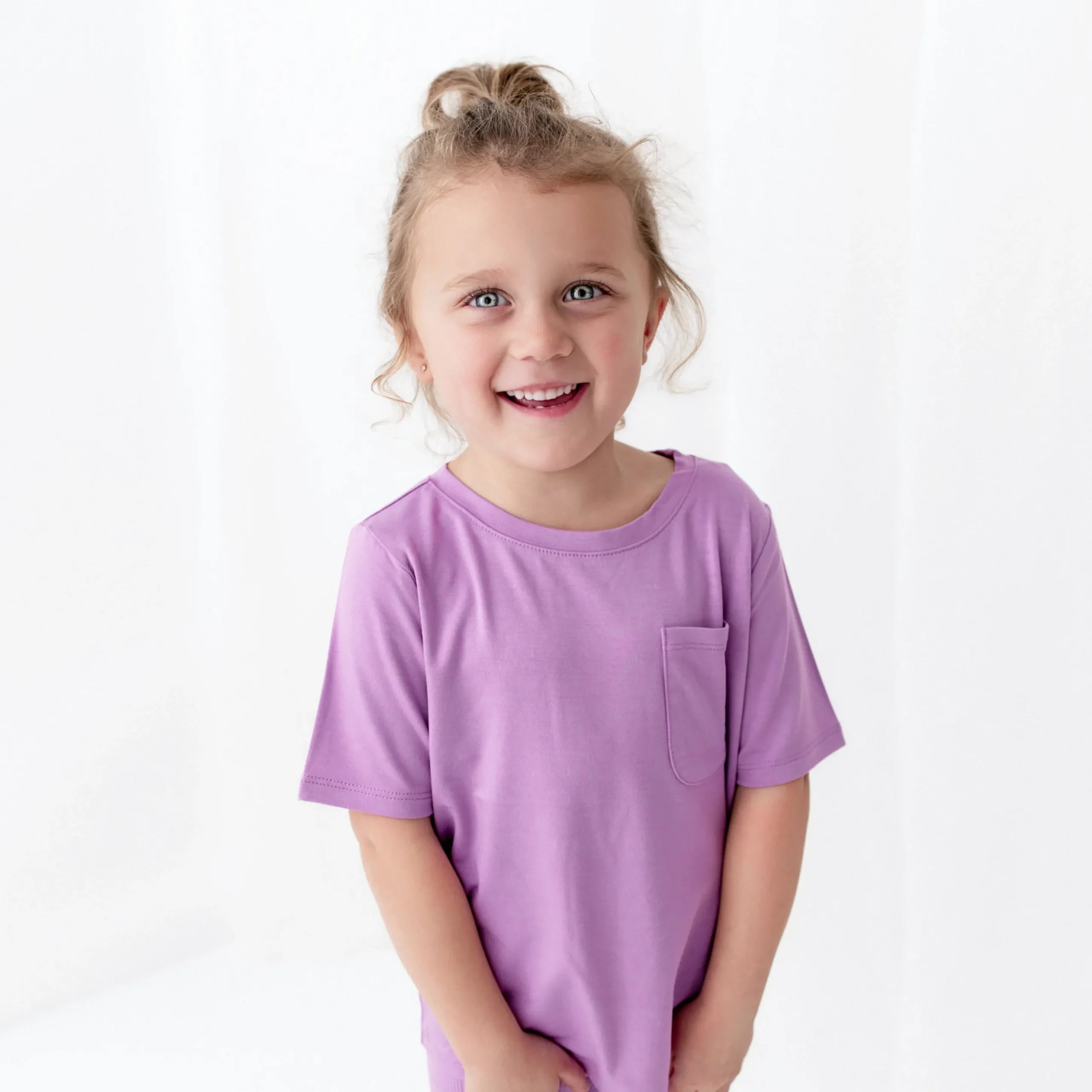 Toddler Crew Neck Tee in Poi