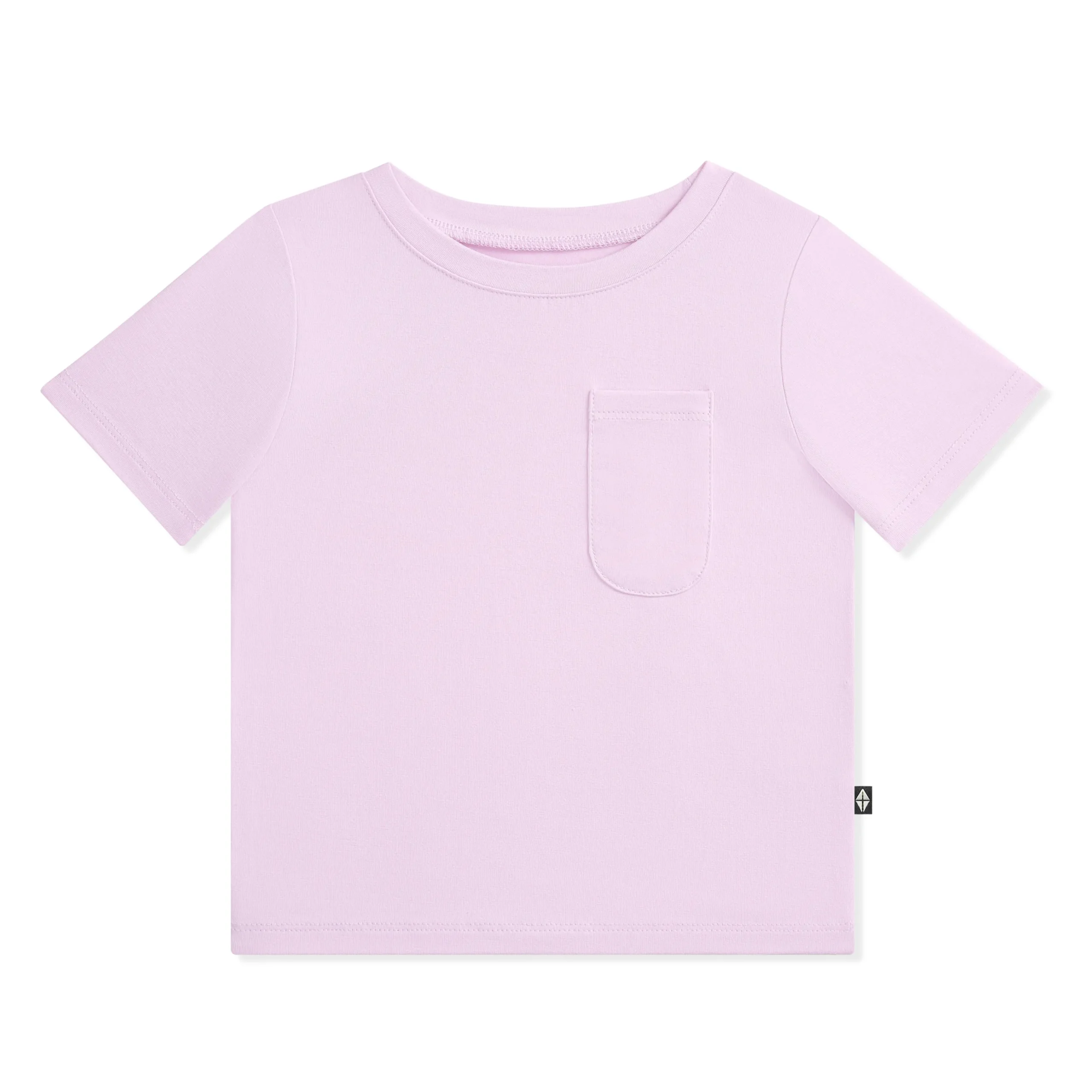 Toddler Crew Neck Tee in Thistle