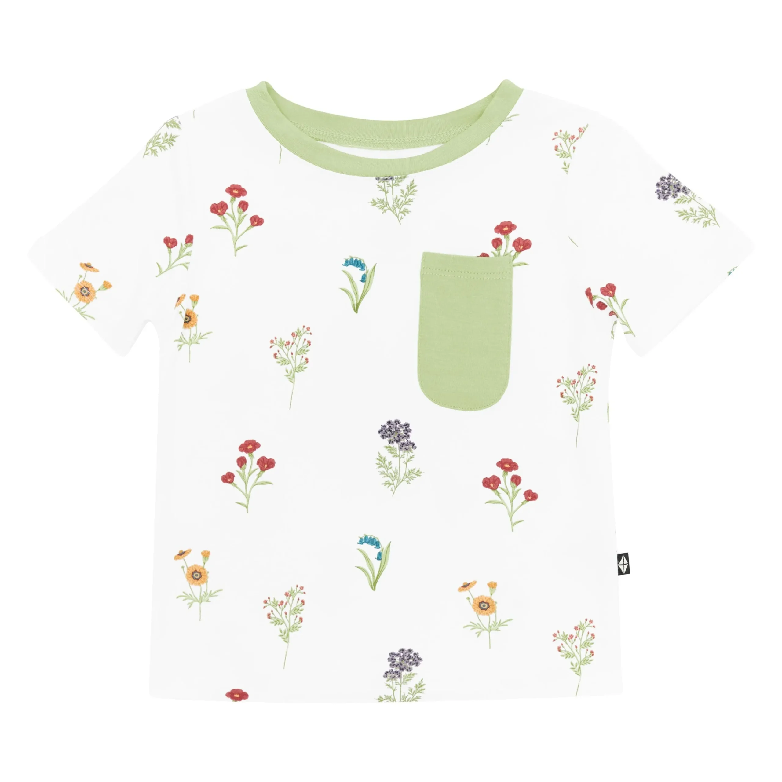 Toddler Crew Neck Tee in Wildflower