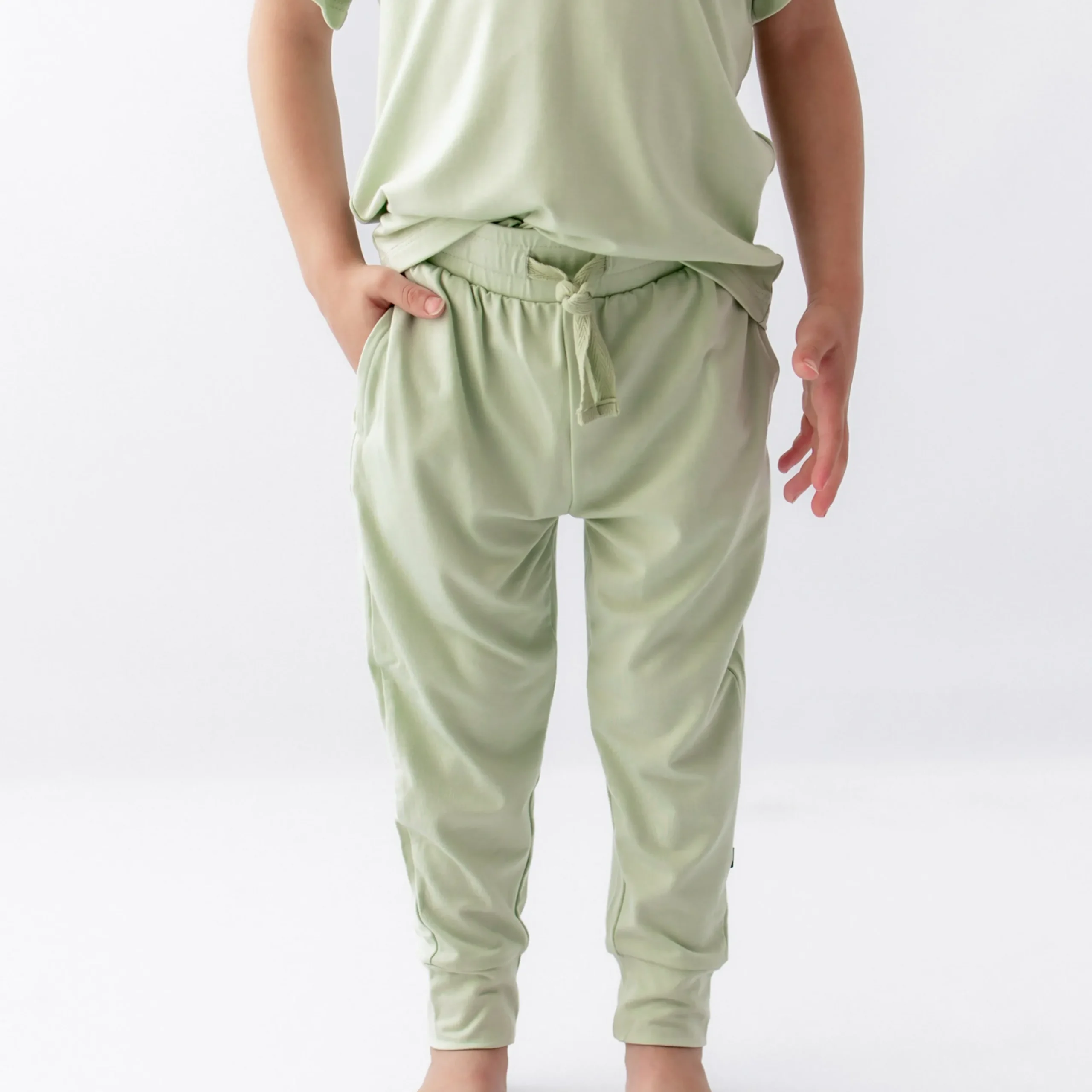 Toddler Jogger Pant in Basil