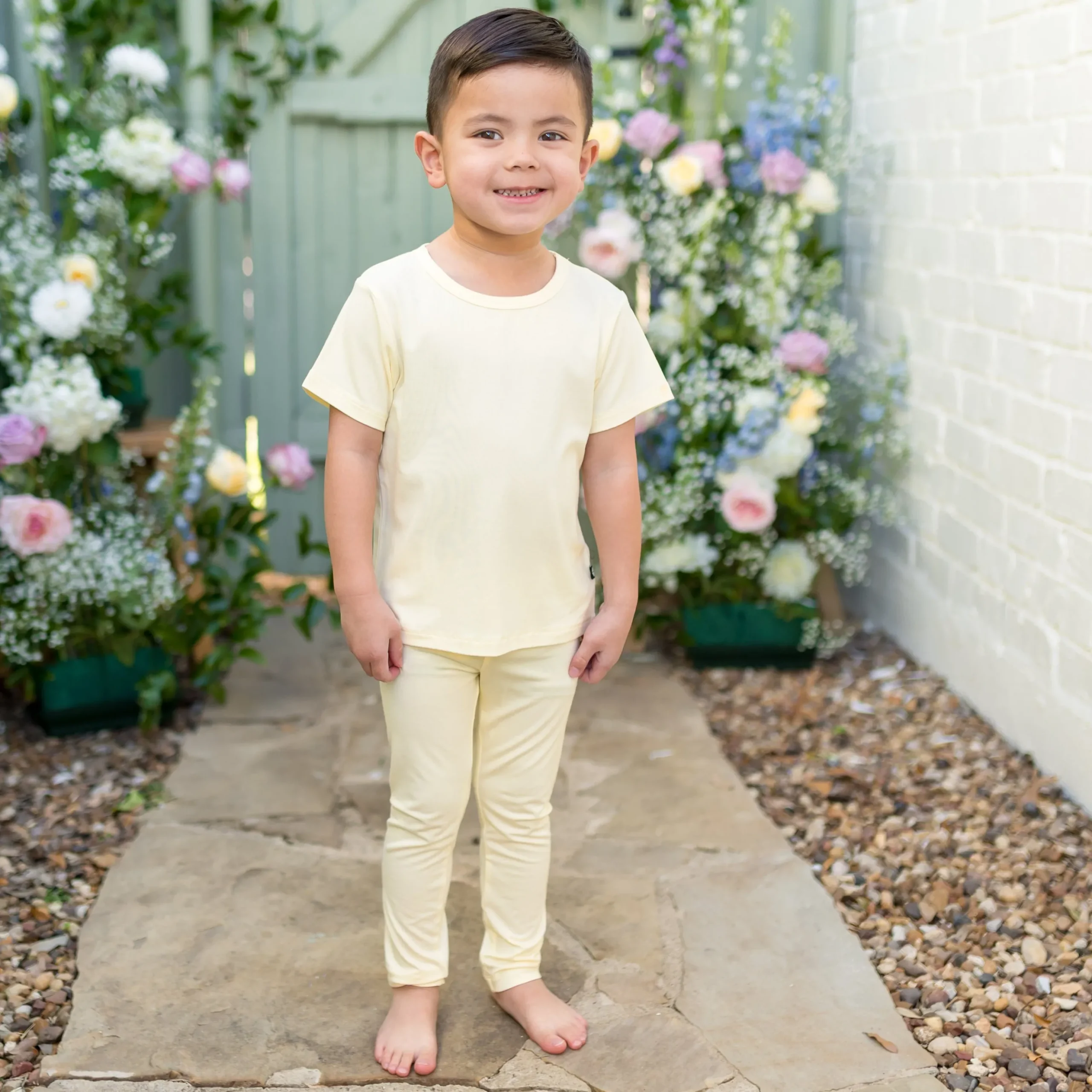 Toddler Leggings in Chamomile