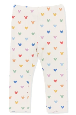 Toddler Leggings in Pastel Mickey Mouse