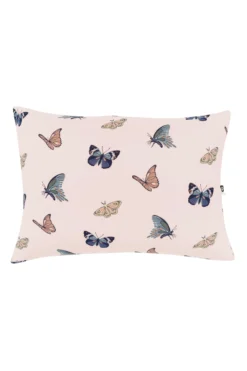 Toddler Pillowcase in Blush Butterfly