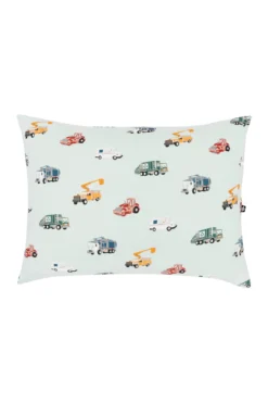 Toddler Pillowcase in City Vehicles