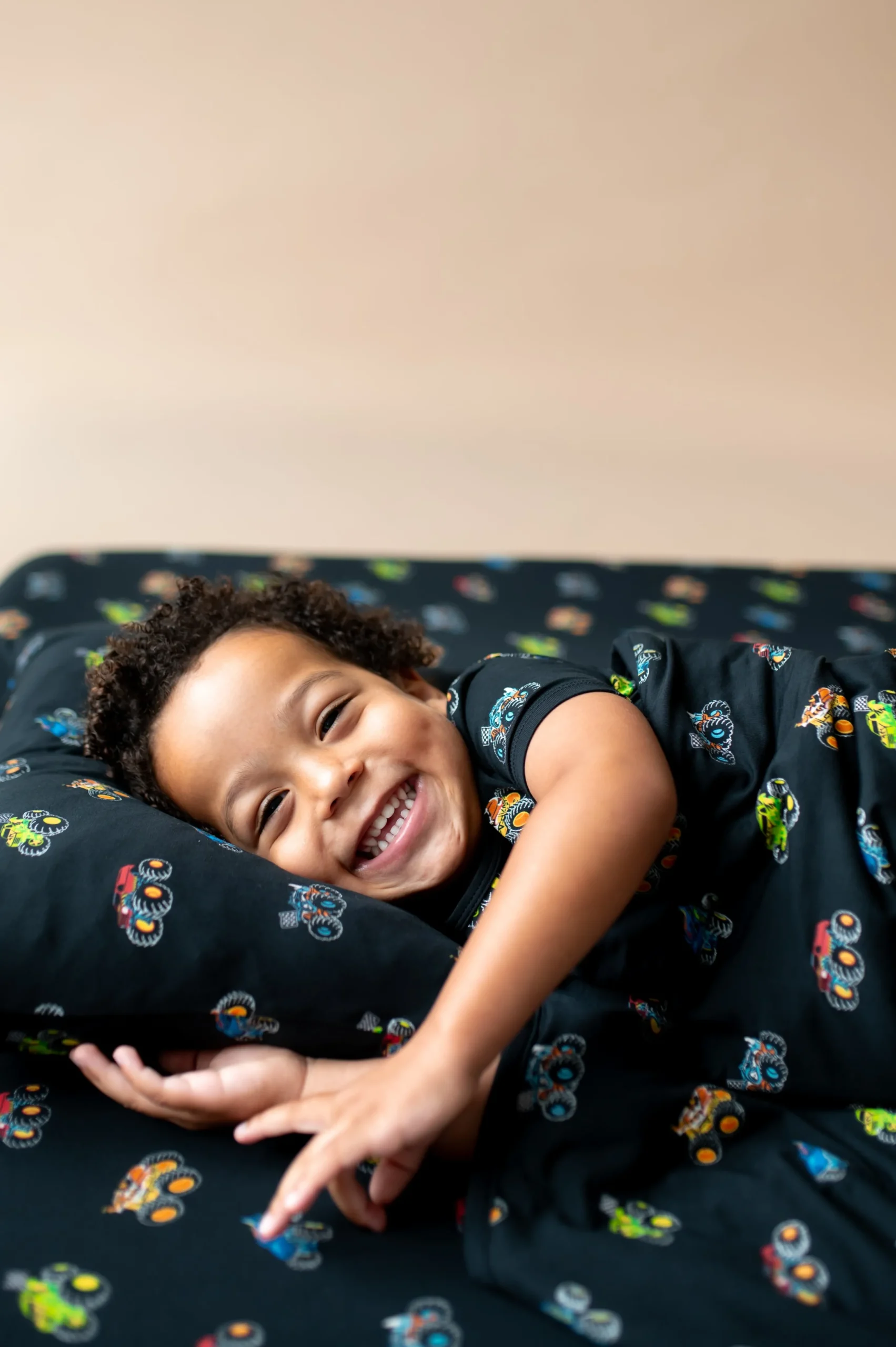 Toddler Pillowcase in Monster Truck