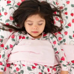 Toddler Pillowcase in Strawberry Fields