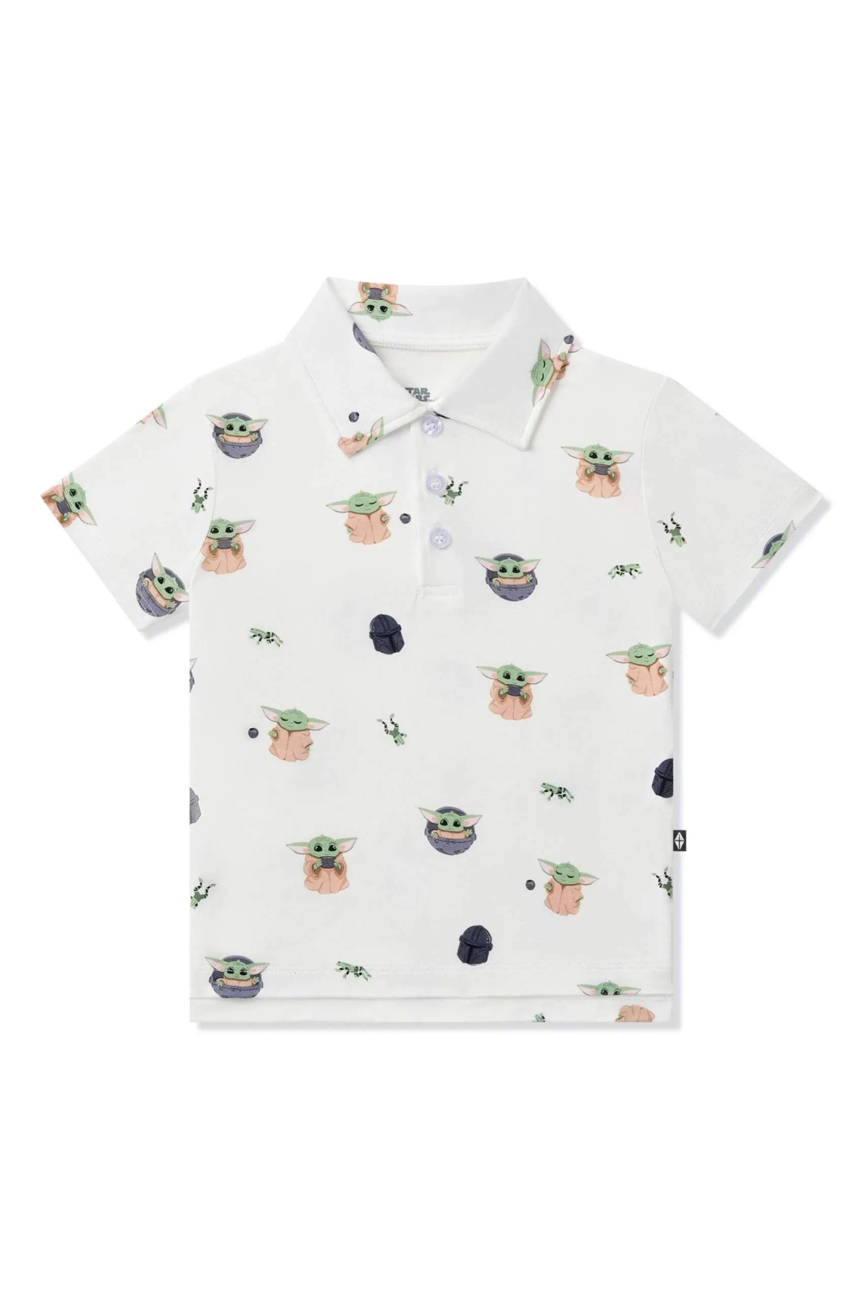 Toddler Short Sleeve Polo in Grogu™