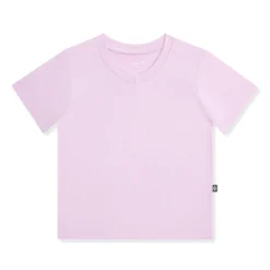 Toddler V-Neck Tee in Thistle