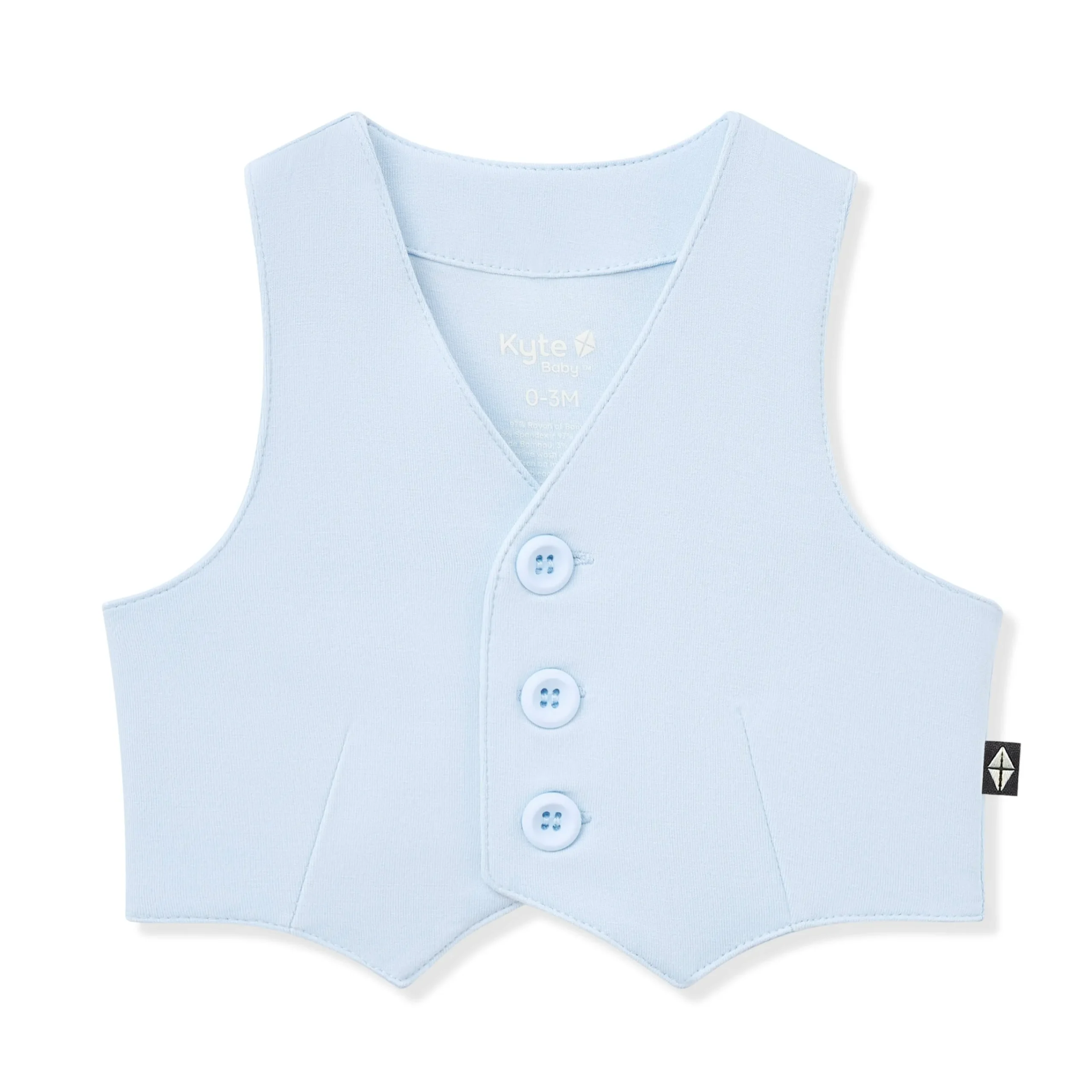 Tuxedo Vest in Breeze
