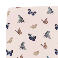 Twin Sheet in Blush Butterfly