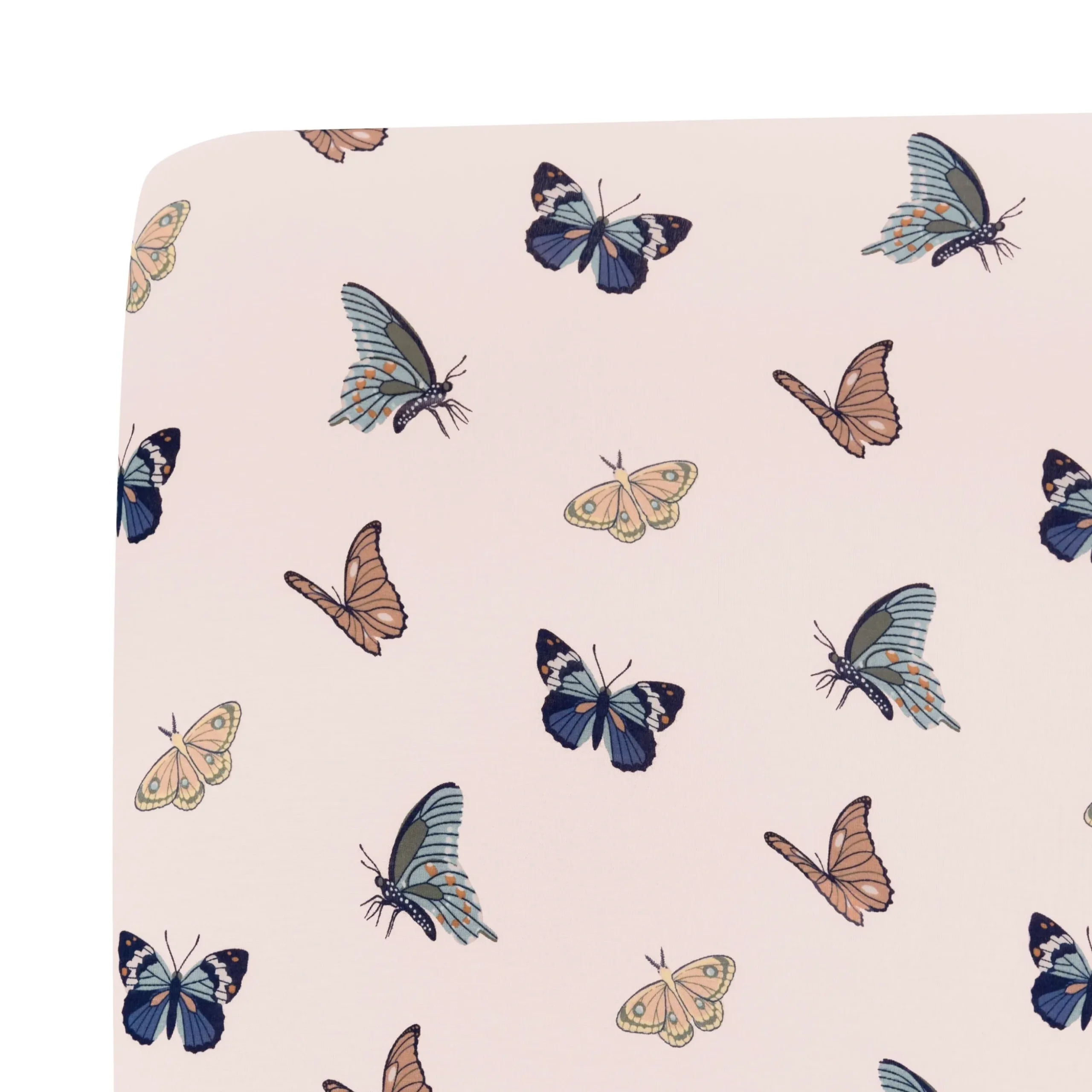 Twin Sheet in Blush Butterfly