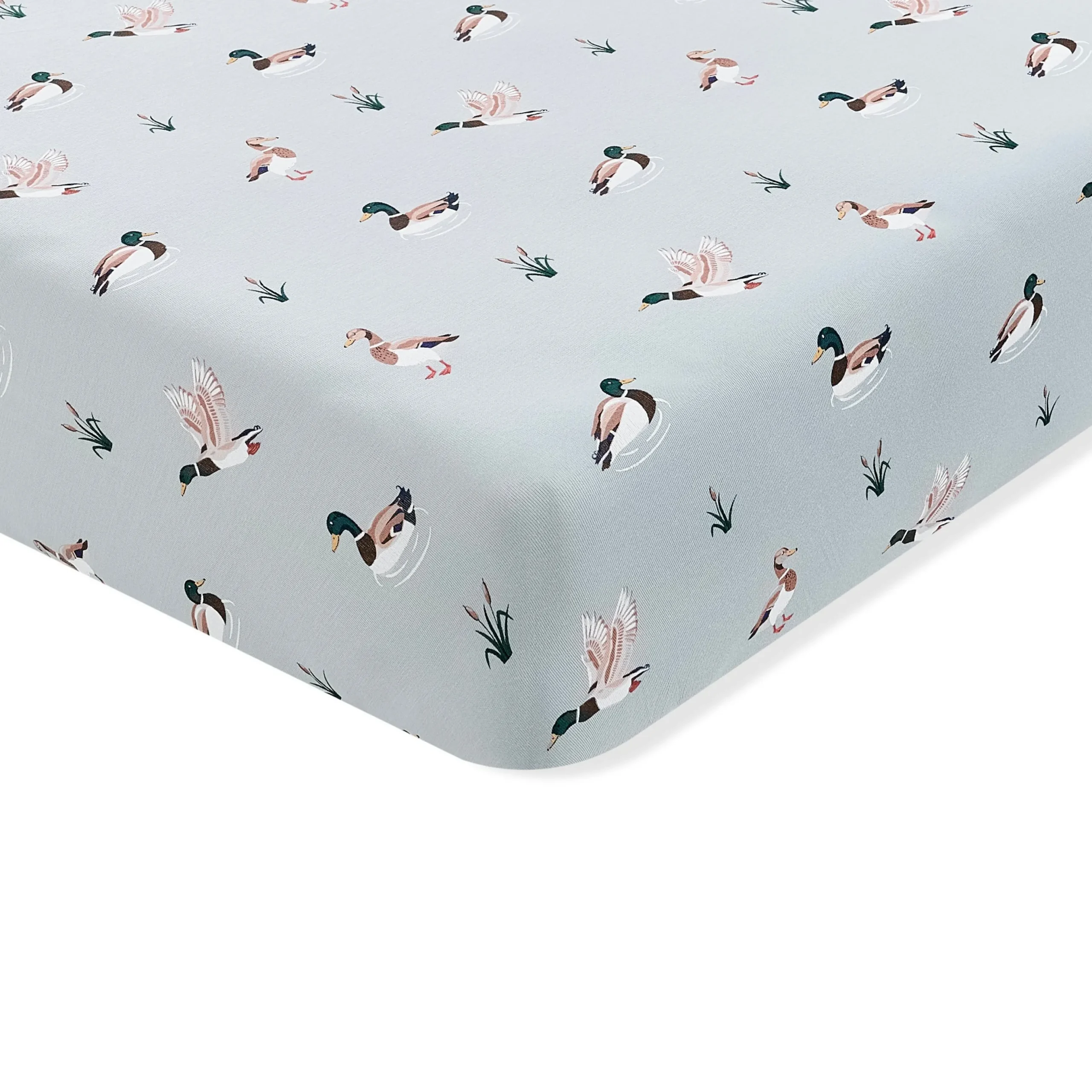 Twin Sheet in Mallard Duck