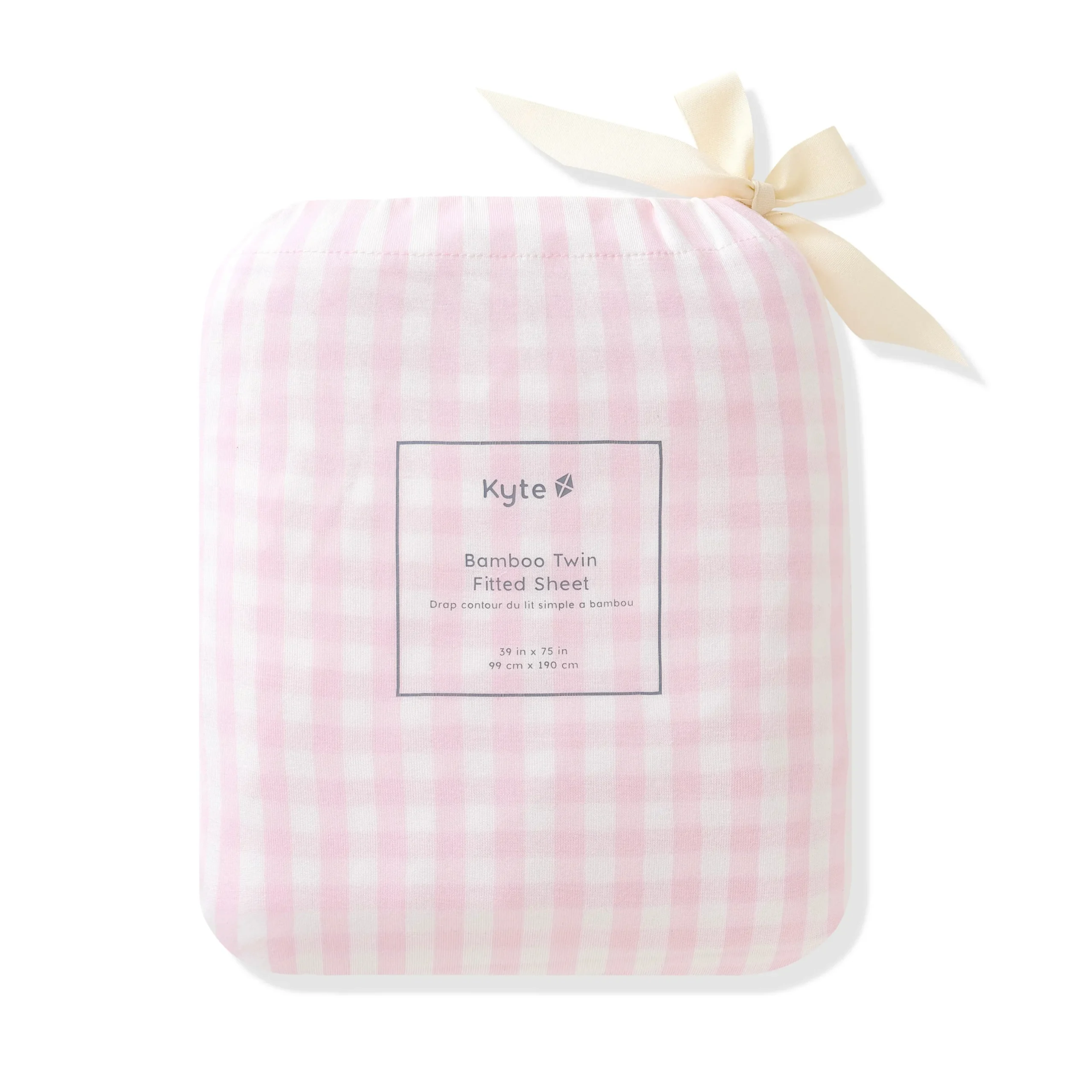 Twin Sheet in Small Sakura Stripe