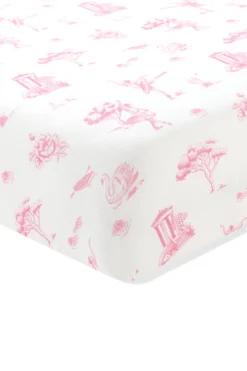 Twin Sheet in Toile Ballet