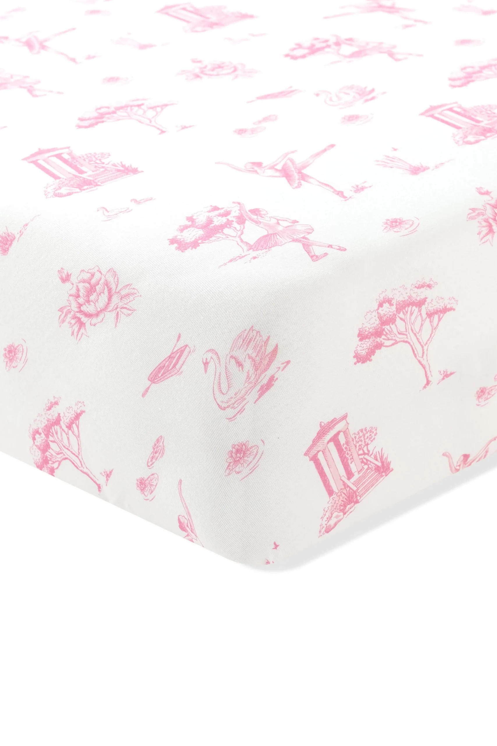 Twin Sheet in Toile Ballet