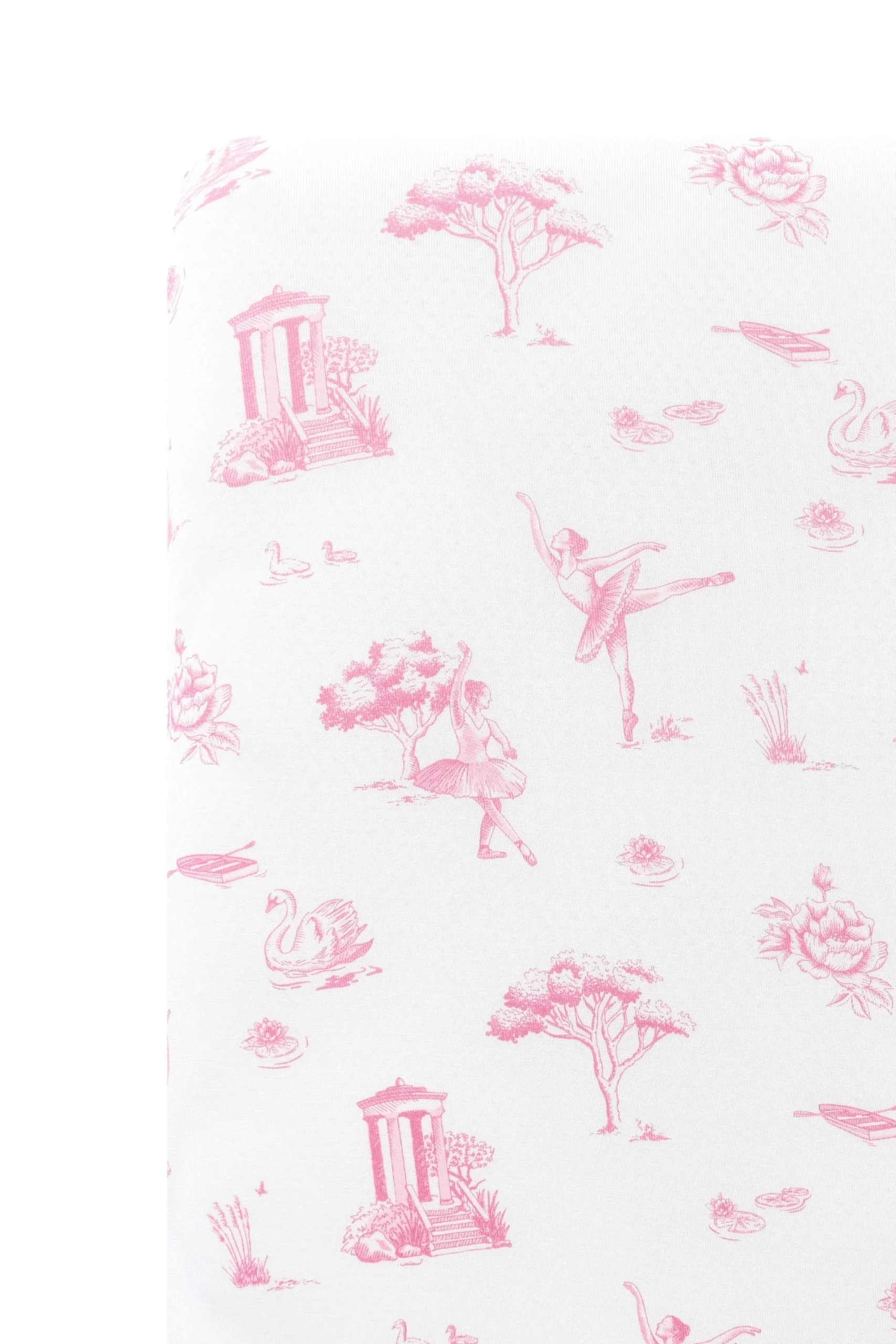 Twin Sheet in Toile Ballet