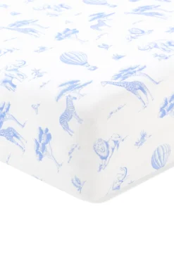 Twin Sheet in Toile Safari