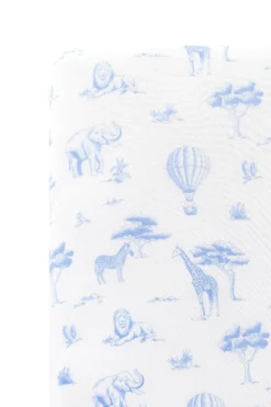 Twin Sheet in Toile Safari