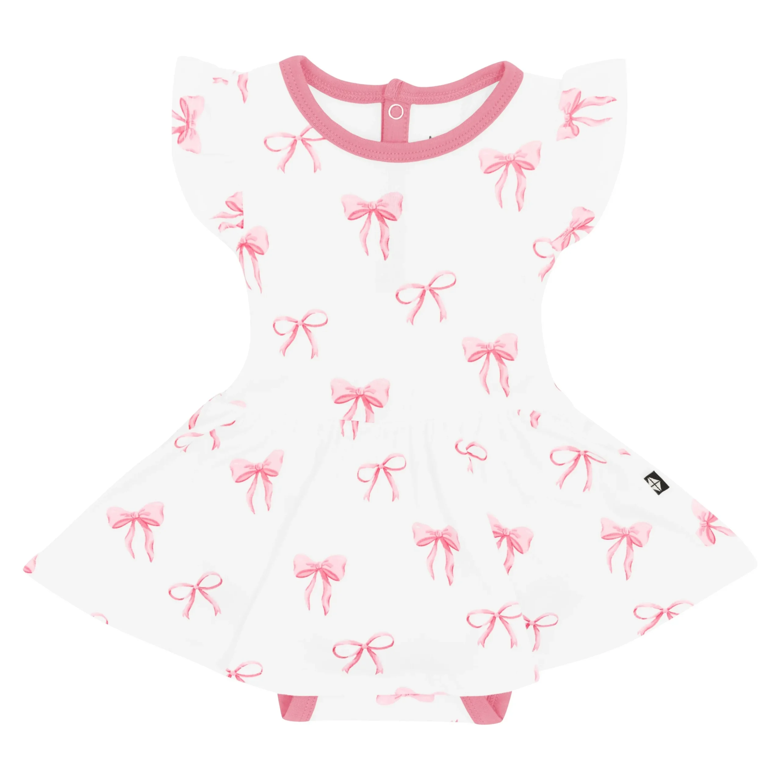 Twirl Bodysuit Dress in Bow