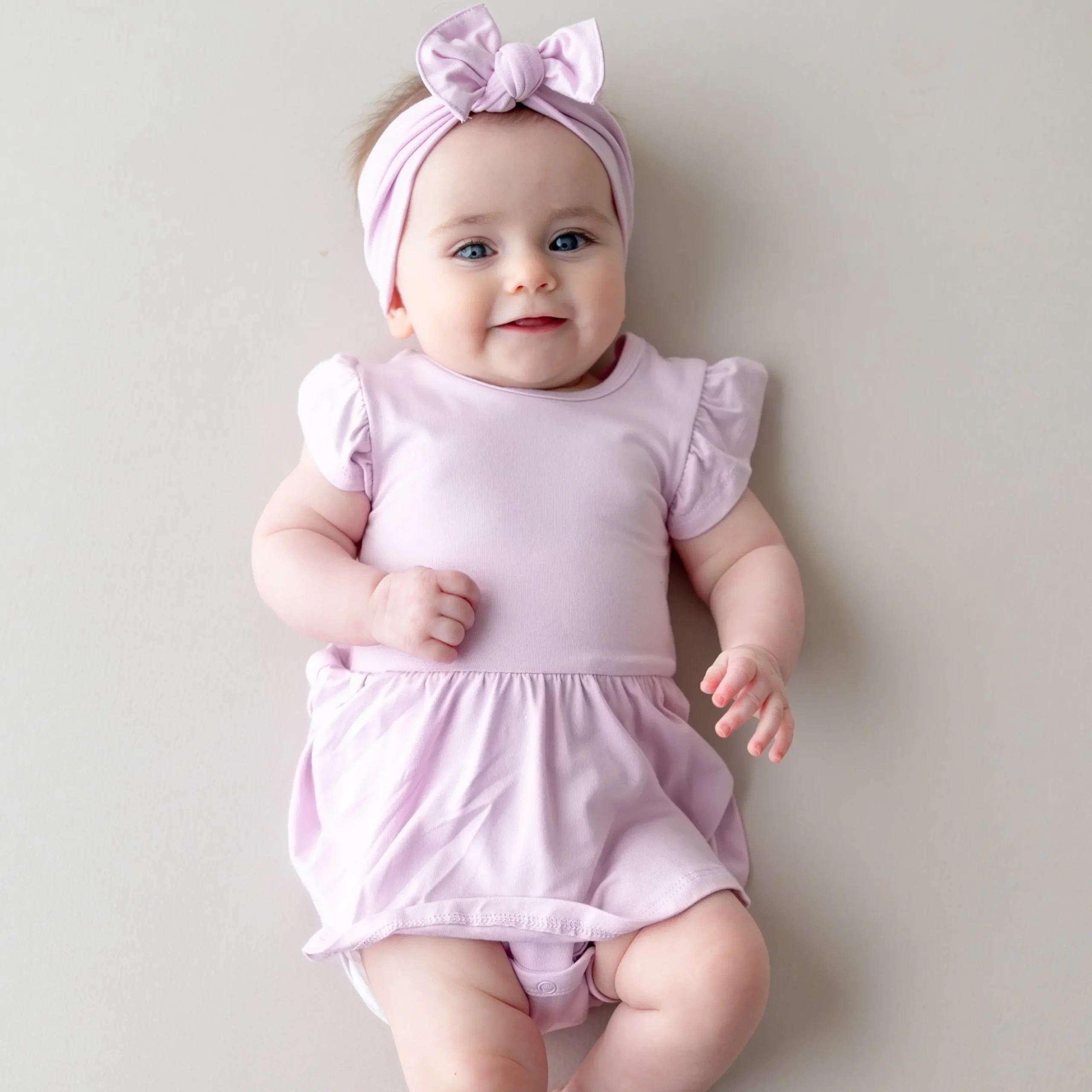 Twirl Bodysuit Dress in Thistle