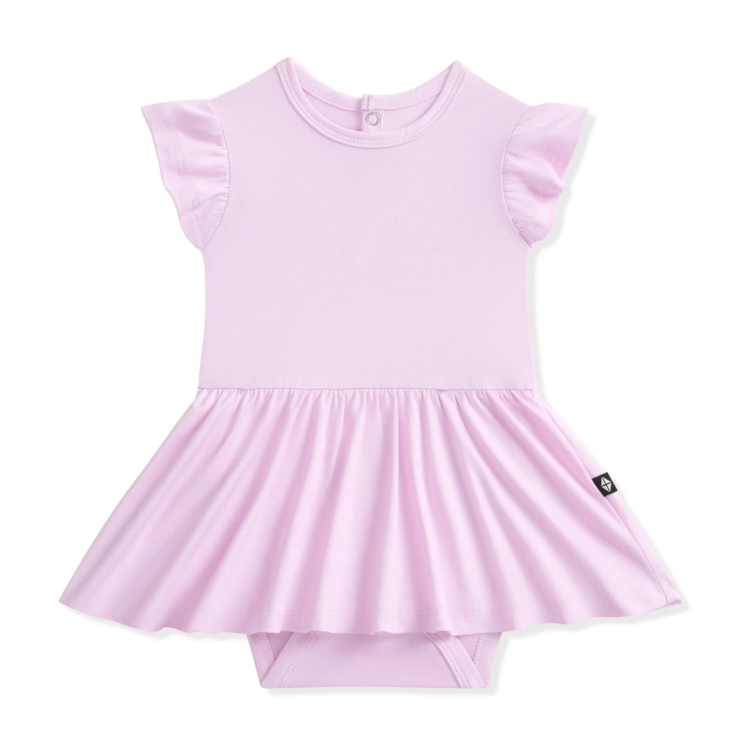Twirl Bodysuit Dress in Thistle
