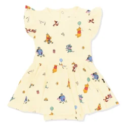 Twirl Bodysuit Dress in Winnie the Pooh Celebration