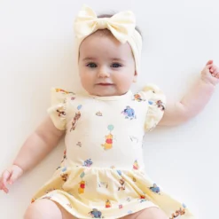 Twirl Bodysuit Dress in Winnie the Pooh Celebration