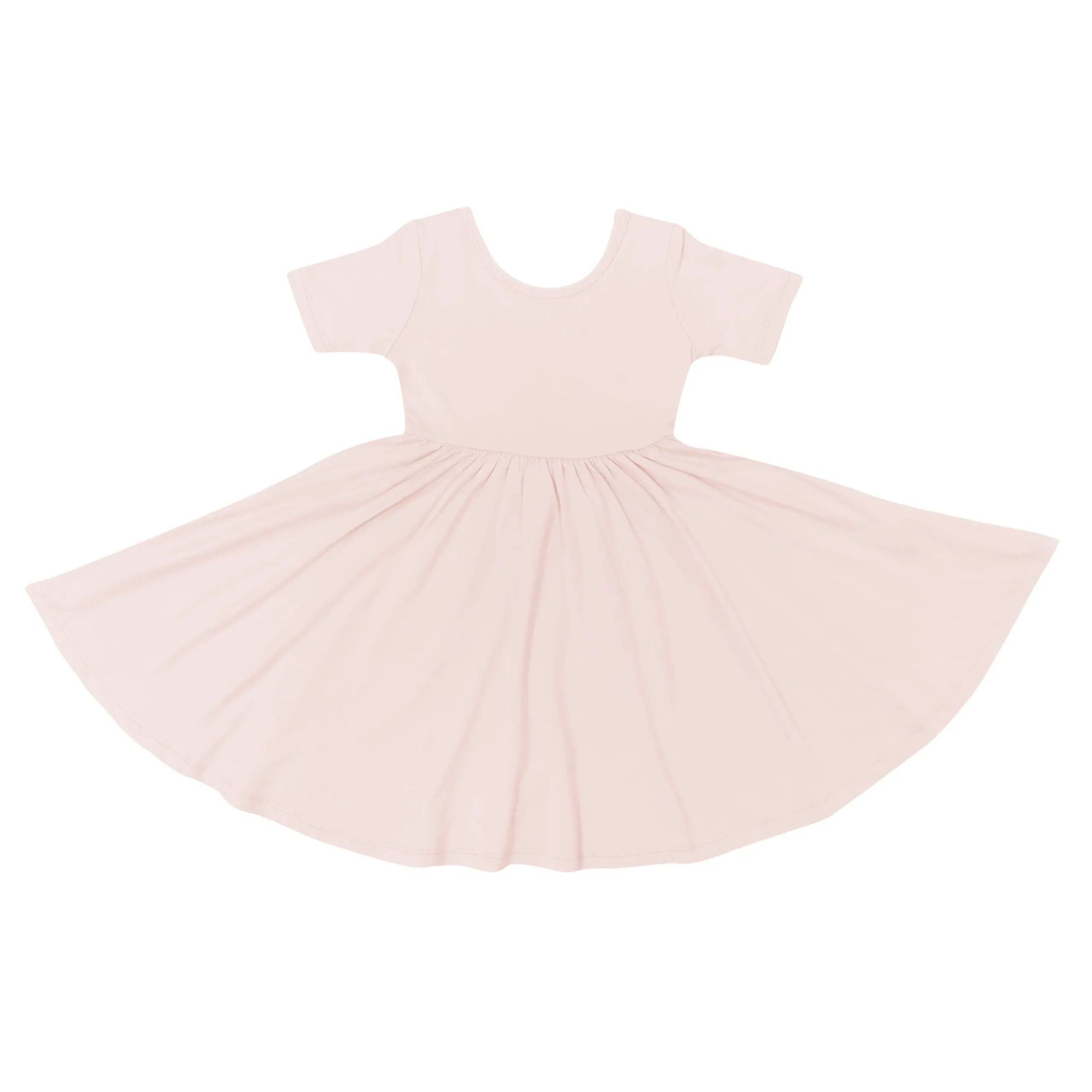 Twirl Dress in Blush