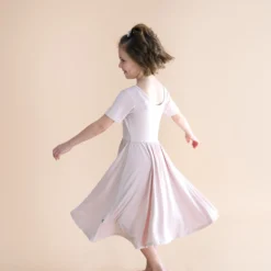 Twirl Dress in Blush