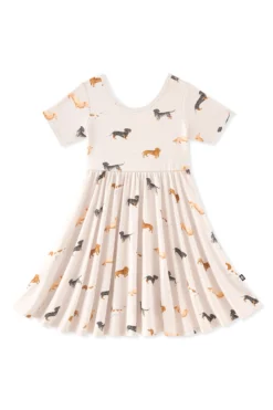 Twirl Dress in Dachshund