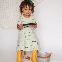 Twirl Dress in Fishing