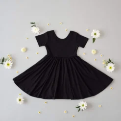 Twirl Dress in Midnight