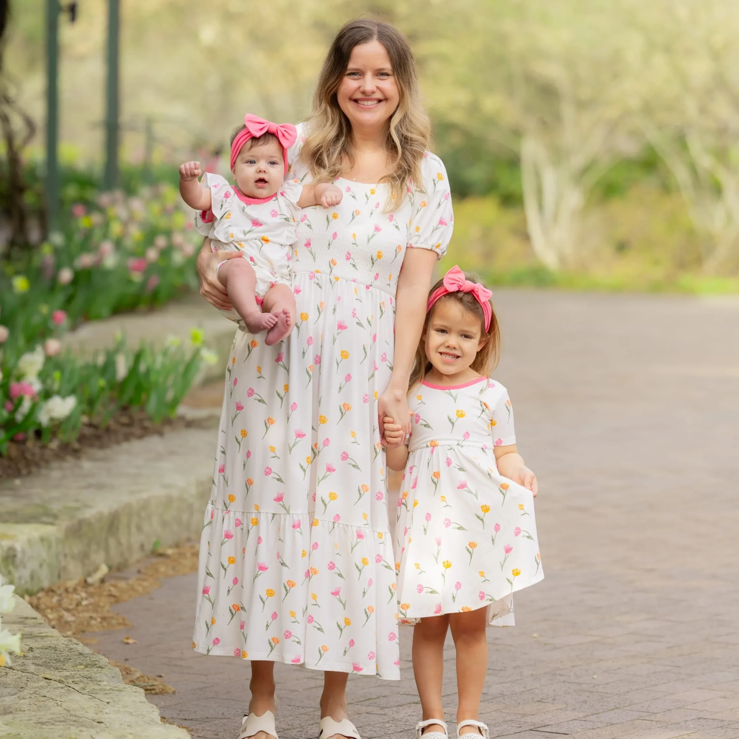 Twirl Dress in Tulip
