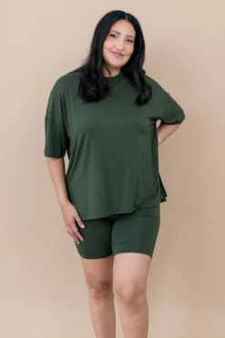 Women’s Biker Short Set in Fir