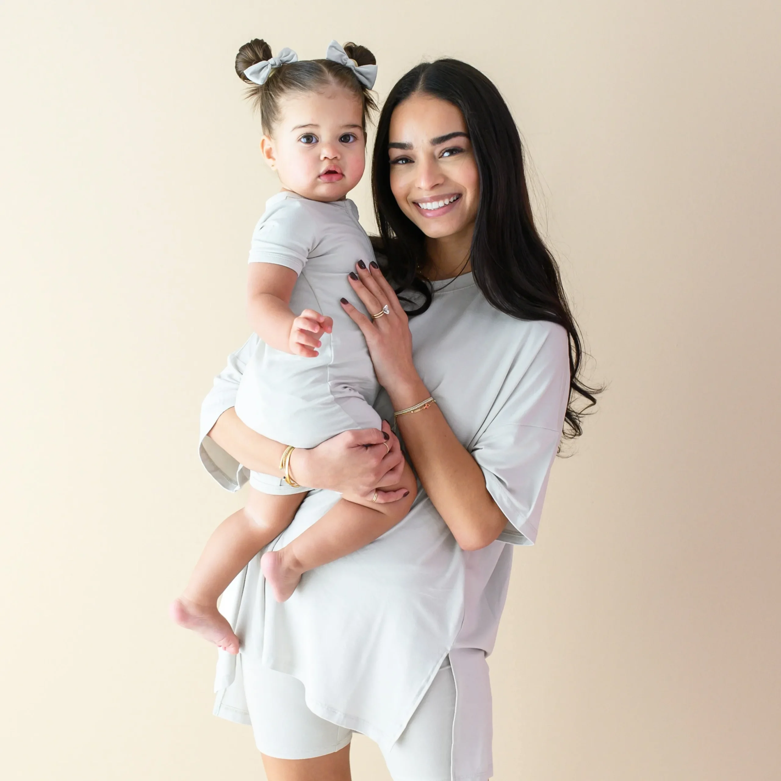 Women’s Biker Short Set in Oat