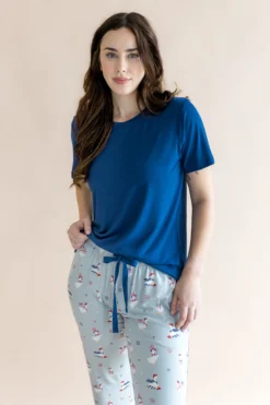 Women's Crew Neck Tee in Tahoe