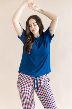 Women's Crew Neck Tee in Tahoe
