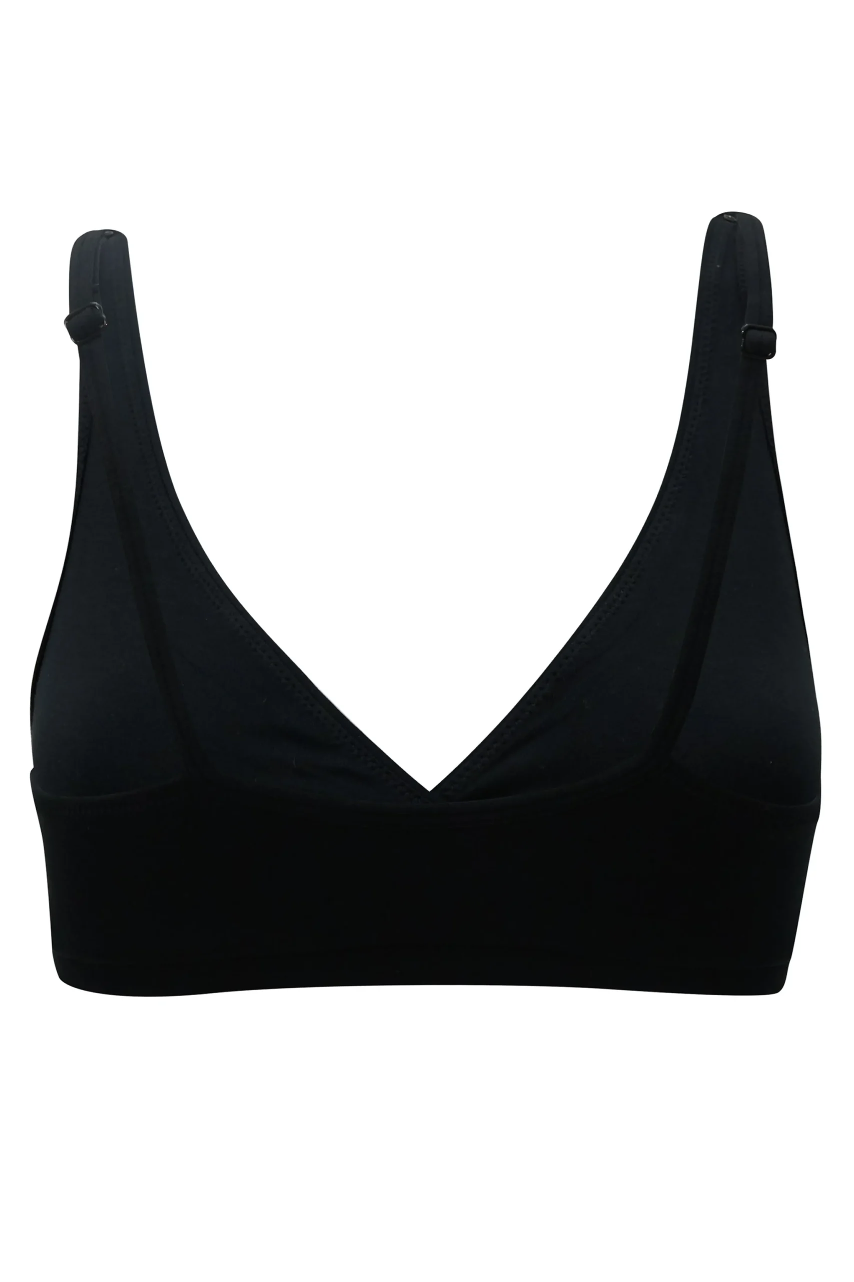 Women's Cross Front Bralette in Midnight