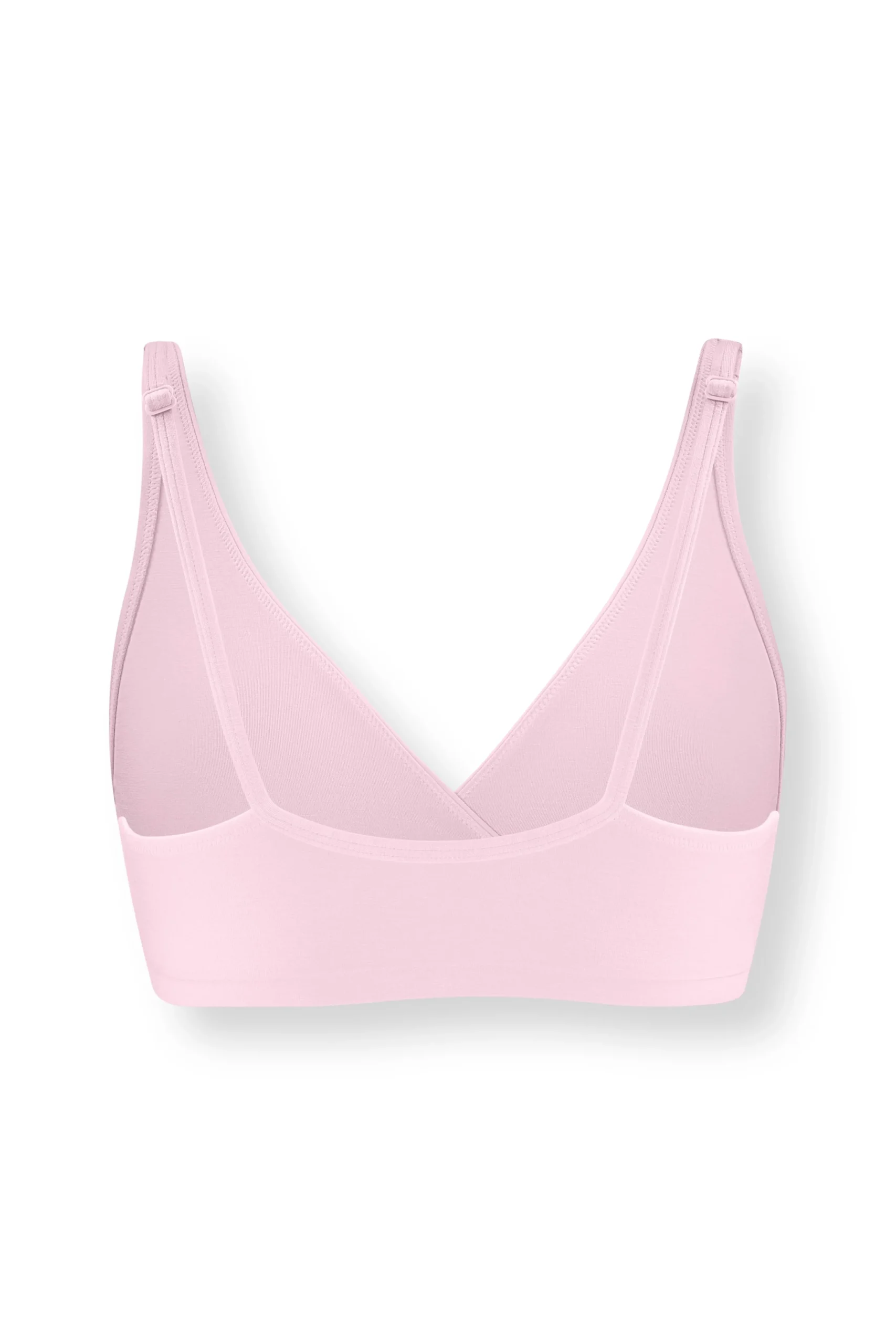 Women's Cross Front Bralette in Peony