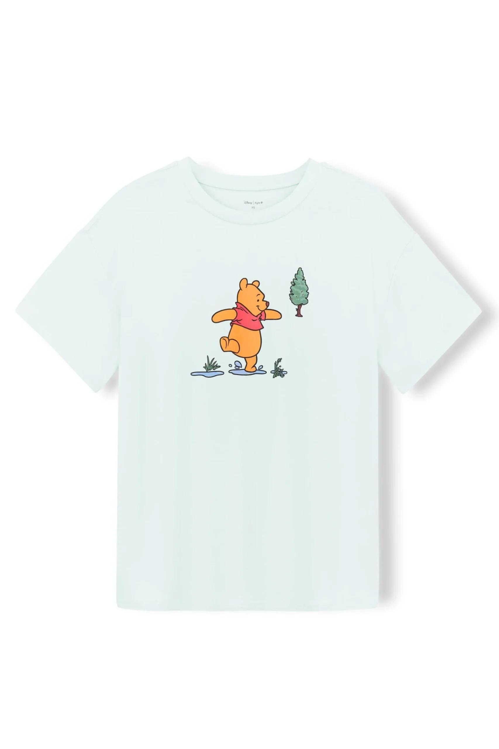 Women's Graphic Tee in Winnie the Pooh on Dew