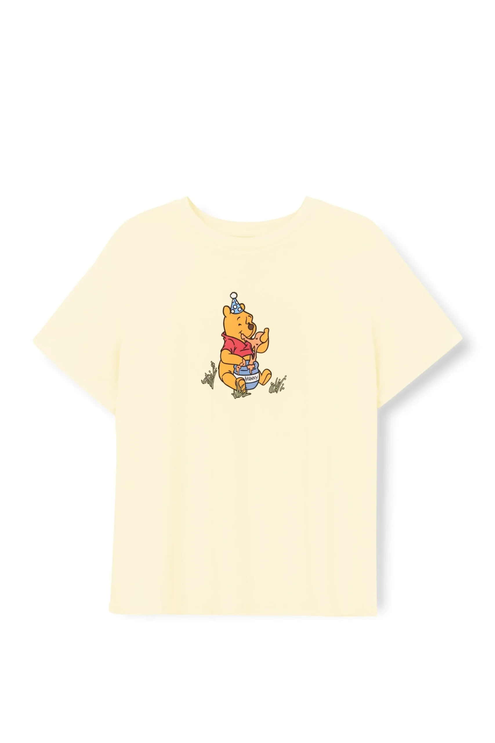 Women's Graphic Tee in Winnie the Pooh on Chamomile