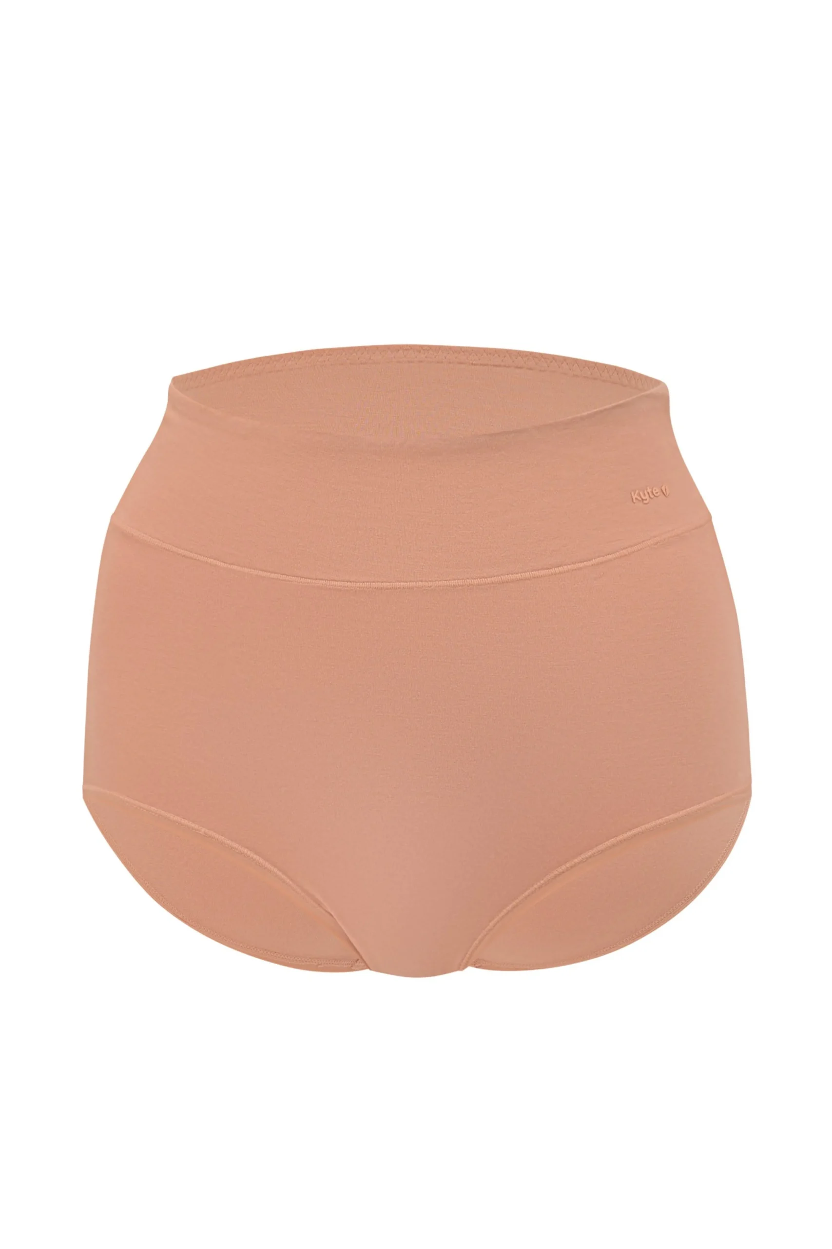 Women's High-Waisted Brief in Latte
