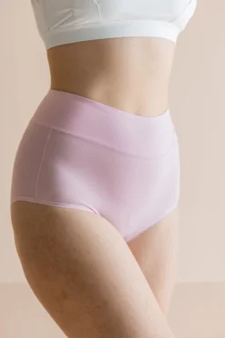 Women's High-Waisted Brief in Peony