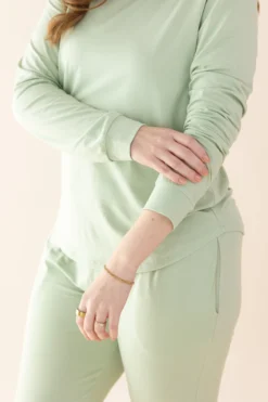 Women's Jogger Pajama Set in Basil