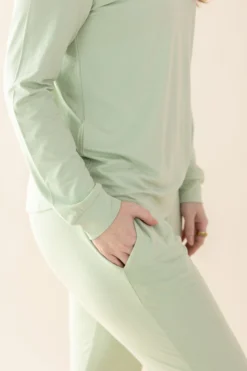 Women's Jogger Pajama Set in Basil