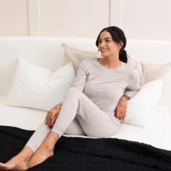 Women's Jogger Pajama Set in Oat