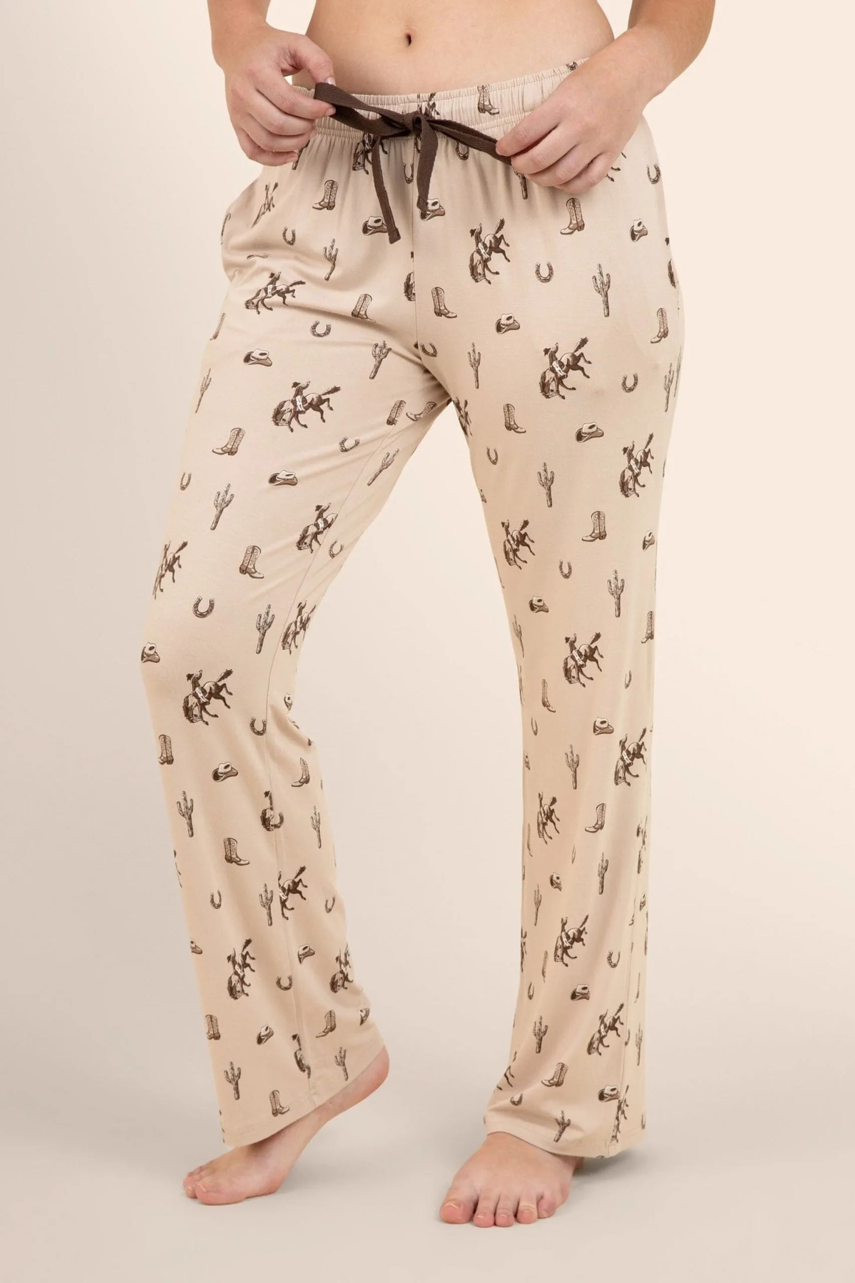Women's Lounge Pants in Classic Cowboy