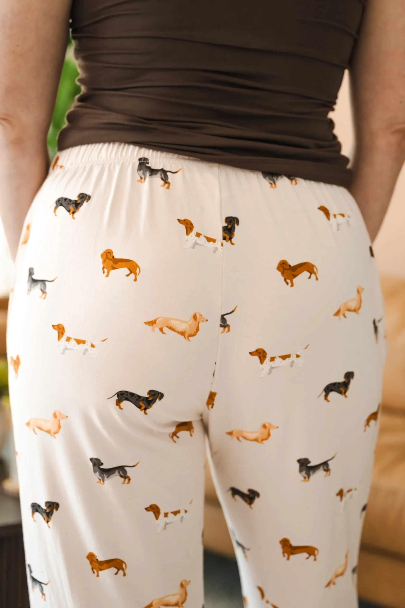 Women's Lounge Pants in Dachshund