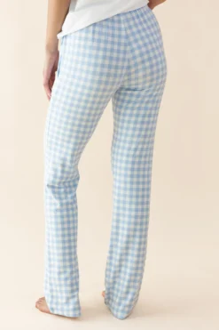 Women's Lounge Pants in Gingham Breeze
